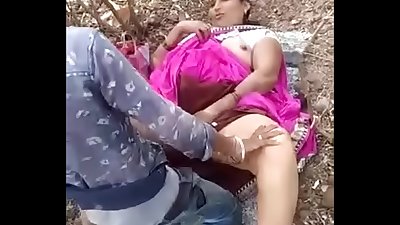Indian School Teacher Seducing Her Student In Risky Outdoor Fucking