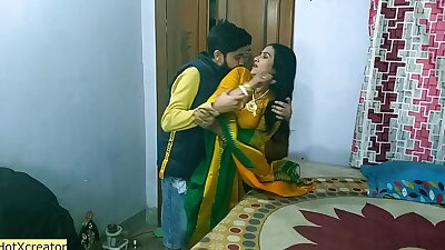 Indian hot Milf aunty vs Innocent teen nephew&excl;&excl; New Indian sex with hindi audio