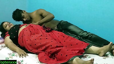 Indian hot bhabhi and her stepbrother Midnight sex&excl;&excl; Indian hot sex