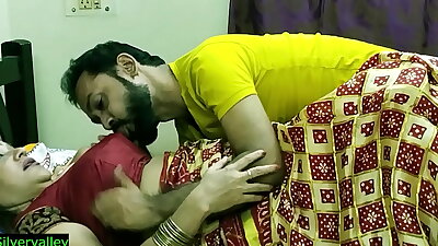 Indian xxx sexy Milf aunty secret sex with son in law&excl;&excl; Real Homemade sex